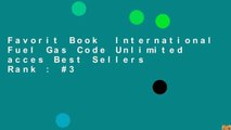 Favorit Book  International Fuel Gas Code Unlimited acces Best Sellers Rank : #3