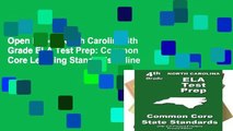 Open Ebook North Carolina 4th Grade ELA Test Prep: Common Core Learning Standards online