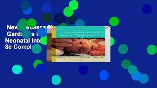 New Releases Merenstein   Gardner s Handbook of Neonatal Intensive Care, 8e Complete