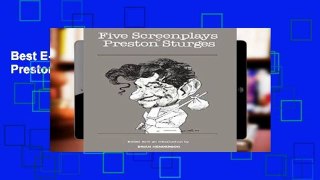 Best E-book Five Screenplays by Preston Sturges For Ipad