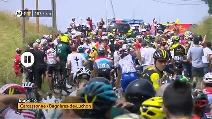 Tour de France  la course interrompue à cause dune manifestation