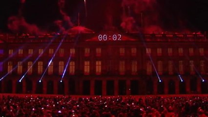 Así arrancó el día de Galicia con el tradicional espectáculo pirotécnico 25/7/2018