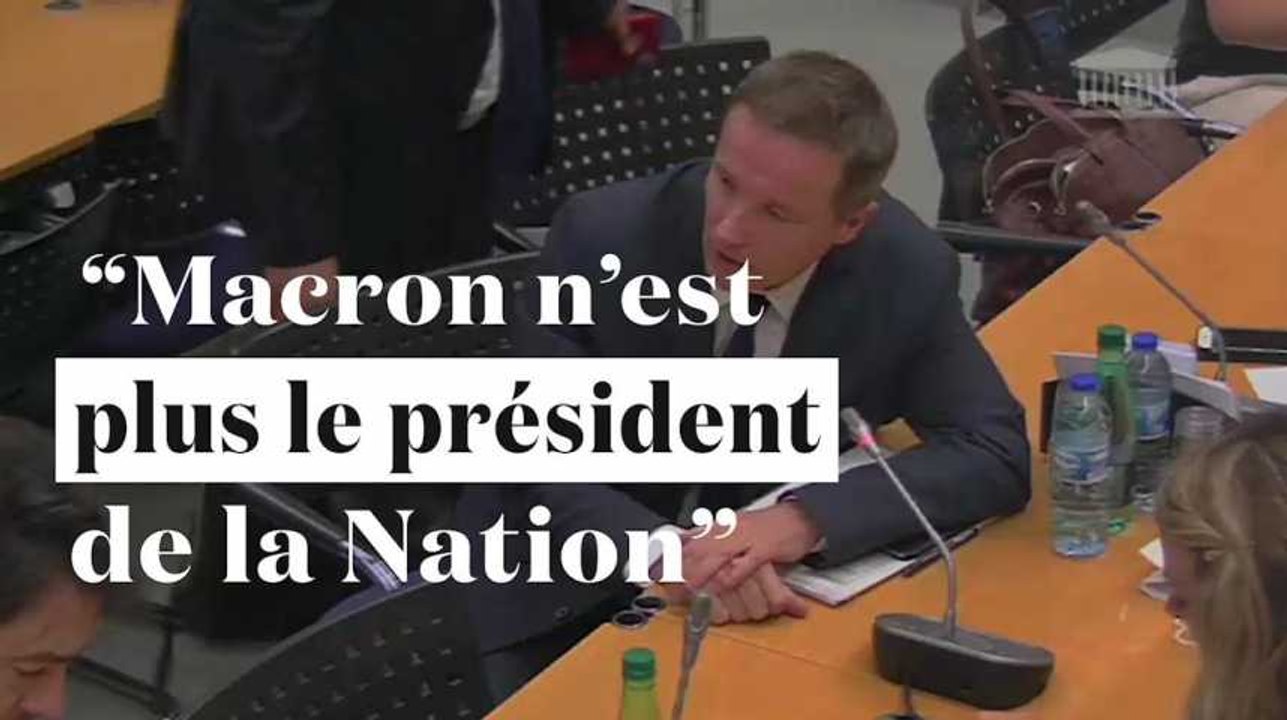 Dupont-Aignan : "Le président de la République n'est plus le président de la Nation"