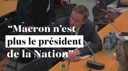 Dupont-Aignan : "Le président de la République n'est plus le président de la Nation"
