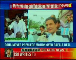 Congress moves privilege motion against PM Narendra Modi