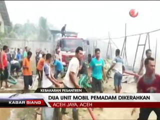 300 Kamar Asrama Pesantren Ludes Terbakar