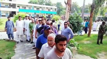 How PMLN President SS voted in 2018 Election Pakistan , watch...