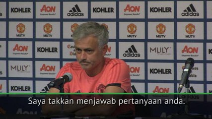 Mourinho Terdiam Saat Ditanya Peluang Juara Liga Man United