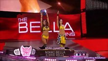 WWE RAW 23/2/15 Paige & Emma vs The Bella Twins