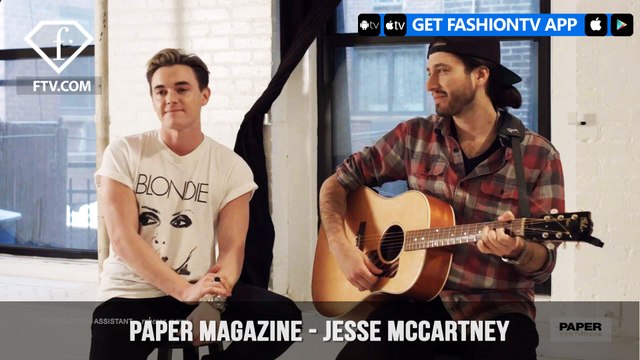 Paper Magazine presents Jesse McCartney with The Ups and Downs of Love | FashionTV | FTV