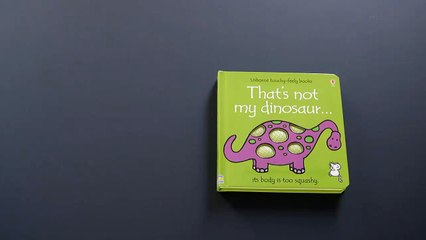 That’s Not My Dinosaur. Książka sensoryczna dla dzieci po angielsku.