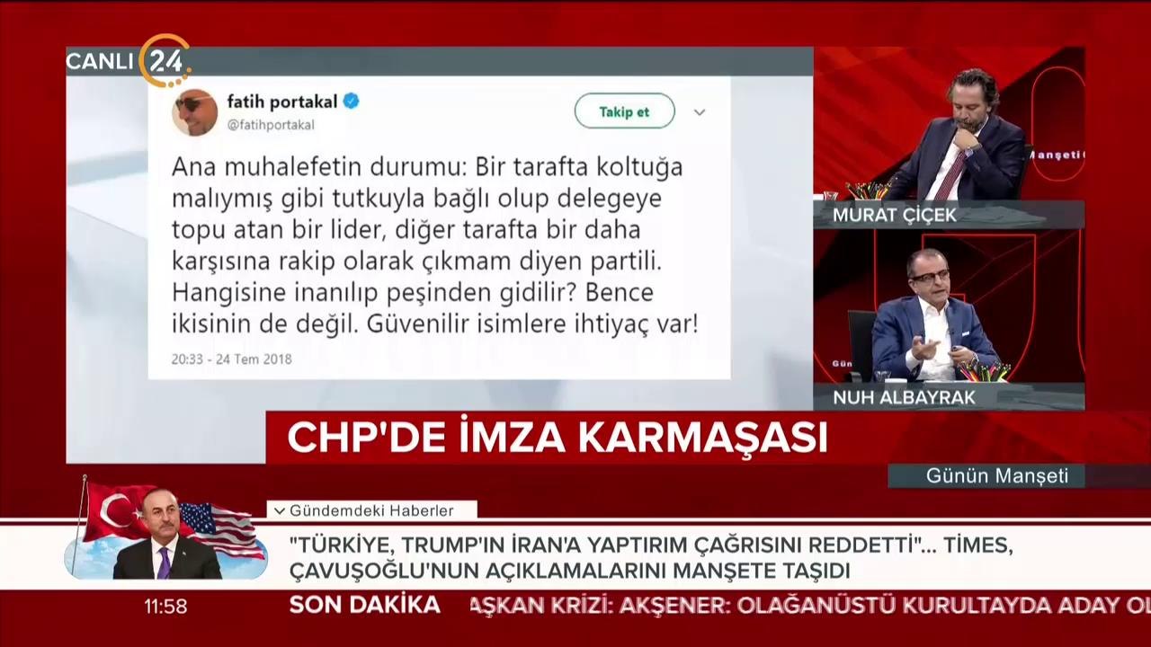 CHP'de imza kargaşası