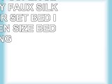 8 PC LUXURY SUPER SET BURGUNDY FAUX SILK COMFORTER SET  BED IN BAG  QUEEN SIZE BEDDING