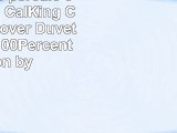 Polka Dots percale 3Piece King  CalKing Comforter Cover DuvetCoverSet 100Percent