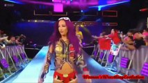 WWE RAW 15/1/18 Sasha Banks VS Sonya Deville