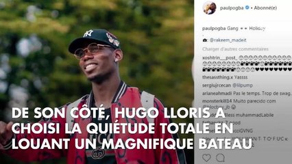 PHOTOS. Les vacances des Bleus : Adil Rami assailli par les fans, Hugo Lloris se détend en famille en croisière