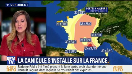 Vous avez eu chaud ces derniers jours ? Ça ne devrait pas s'améliorer d'ici la fin de la semaine