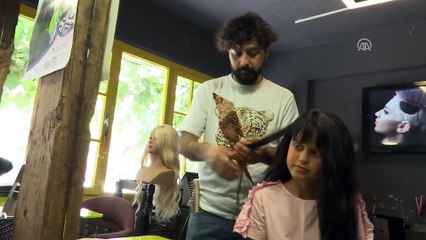 Makasını kanser hastaları için kullanıyor - SAMSUN