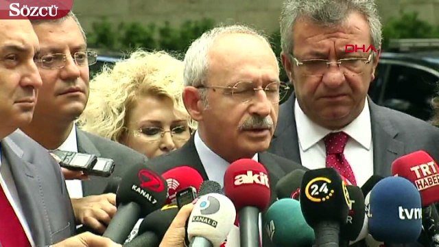 Kılıçdaroğlu: Parlamentonun daha güçlü olması açısından düşüncelerimizi aktardık