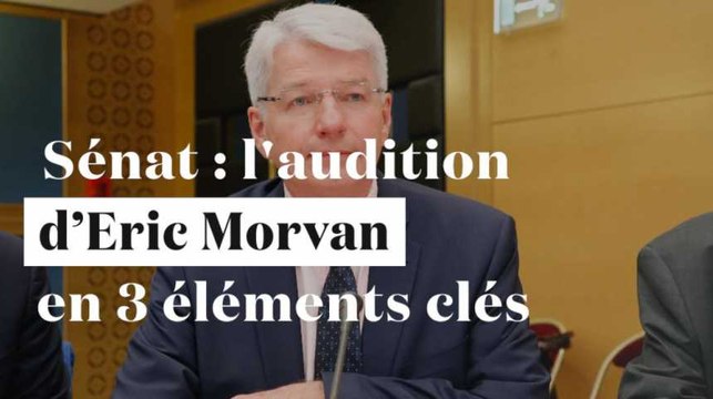 Les 3 éléments clés de l'audition d'Éric Morvan, directeur général de la police