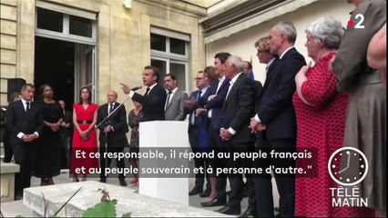 Affaire Benalla : Emmanuel Macron est sorti de sa réserve