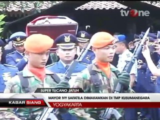 Mayor Pnb Ivy Safatillah Dimakamkan di TMP Kusuma Negara