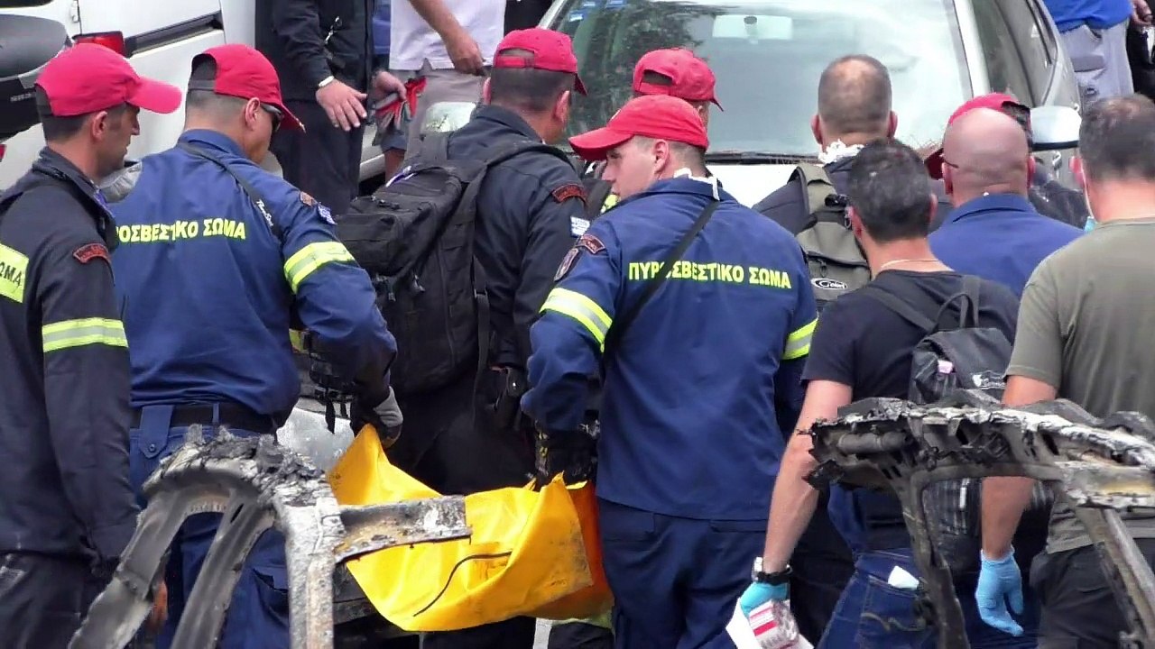 Feuer bei Athen: 'Du hast nicht mal genug Zeit zum Sterben'