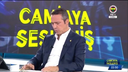 Ali Koç'la sunucu arasında geçen komik diyalog