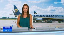 Tripulantes da Ryanair cumprem primeiro dia de greve