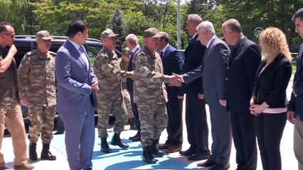 Komutanlardan birlik ziyareti - ERZİNCAN