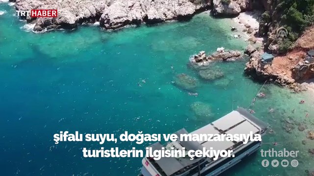 El değmemiş doğası ve tertemiz deniziyle Hatay Karamağara Koyu