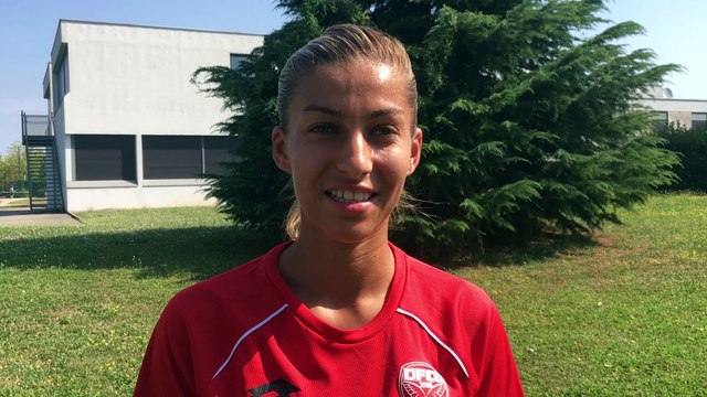 Lalia Storti (DFCO) : En tant que compétitrice, je dirais qu'on vise la 4e place