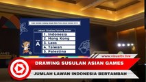 Drawing Susulan, Timnas Indonesia Tidak Khawatir Lawan Bertambah di Asian Games 2018
