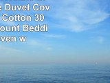 Deluxe Reversible Bloomingdale Duvet Cover Set 100 Cotton 300 Thread Count Bedding woven