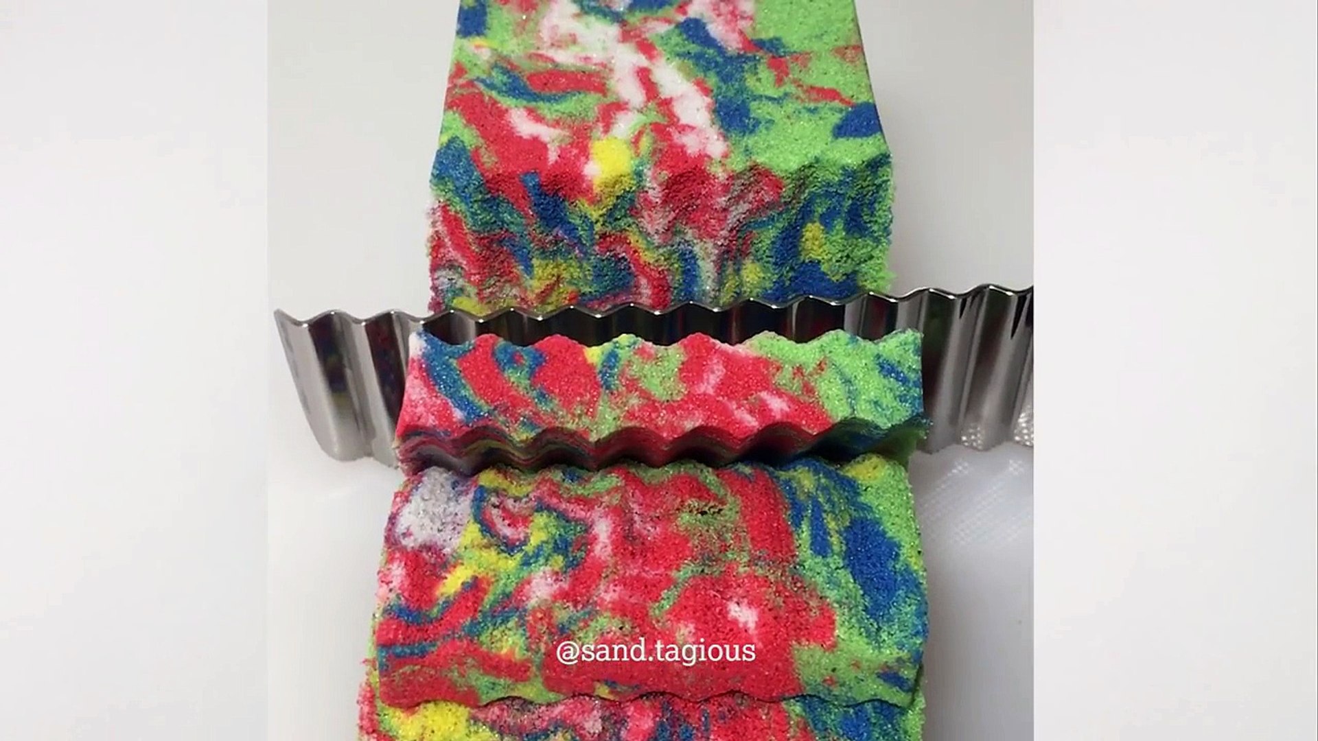 satisfying sand....