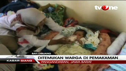 Bayi Lucu Ini Ditemukan Warga di Dekat Kuburan