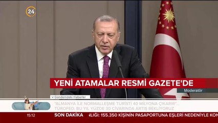 Yeni atamalar Resmi Gazete'de