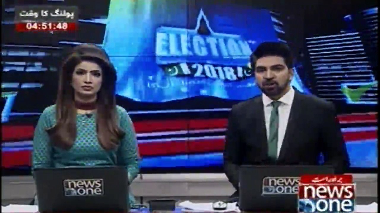 A suspicious person Arrested from the NA-158 polling station