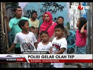 Diduga Miras Oplosan di Sleman Tercampur Obat Nyamuk