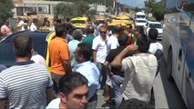 Taksiciler İsyan Etti Bodrum'a Giriş Çıkışları Kapattı