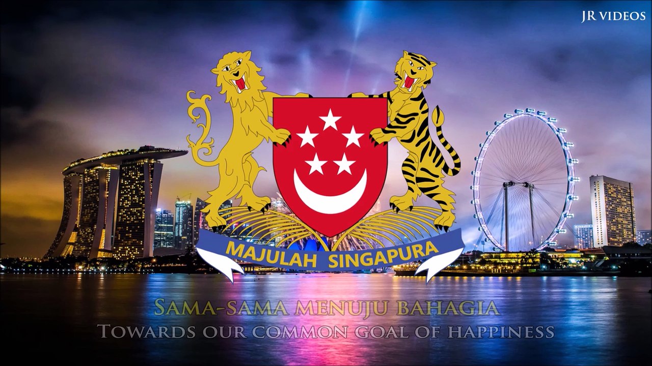 National anthem of Singapore (MS/EN lyrics)