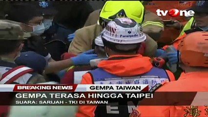 Gempa Guncang Taiwan, Ini Kesaksian TKW