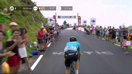 Tour de France 2018 : Kangert en tête à Peyragudes ! Alaphilippe prend des points !