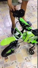 chế tạo xe đạp đồ chơi thành siêu xe
