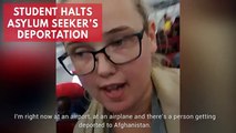 Swedish Student Stops Deportation Of Asylum Seeker On Plane