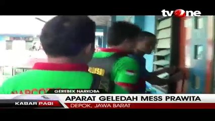 Jadi Sarang Narkoba, Mess di Depok Digerebek Aparat