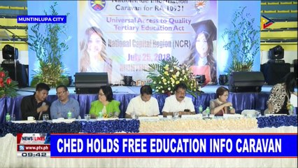 CHED holds free education info caravan