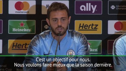 Man City - B. Silva : "La Ligue des champions est un objectif"