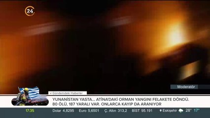 Yunanistan'da bir belde haritadan silindi. 81 kişi öldü, kayıplar var