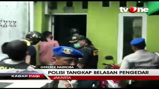 Kampung 'Narkoba' Boncos Digerebek, Belasan Warga Dibekuk